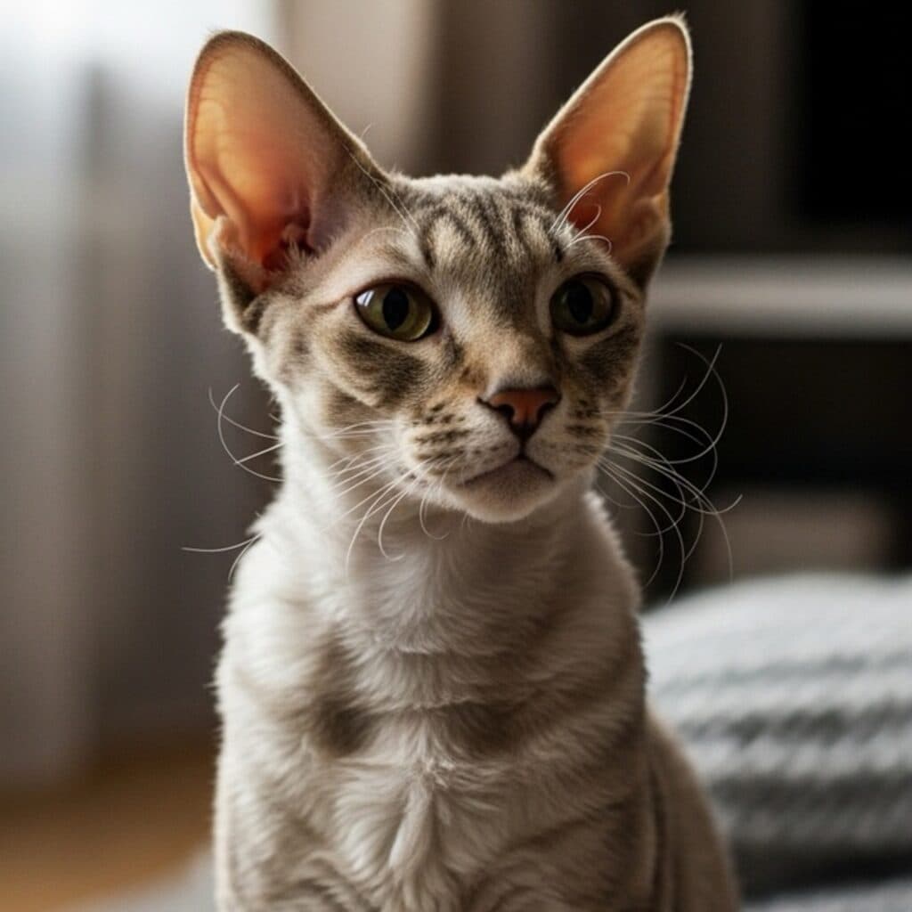 Gato ronronando é gato feliz? O que significa (4 causas)