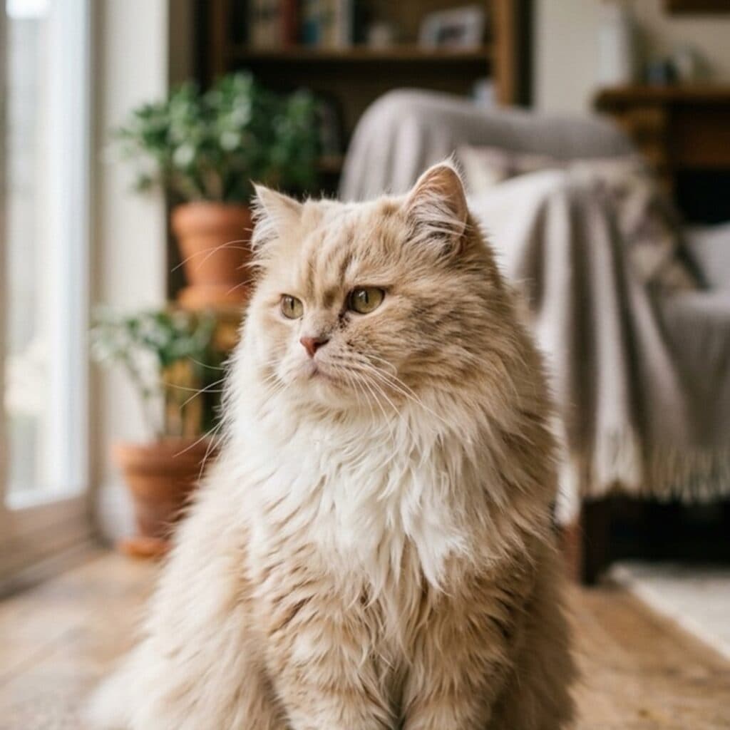 Gato com estômago sensível: o que ler no rótulo da ração