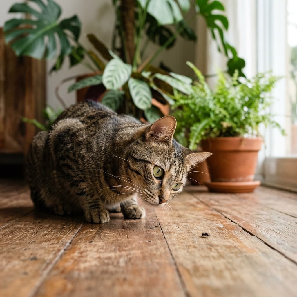 Gato que derruba objetos: instinto de caça, não birra