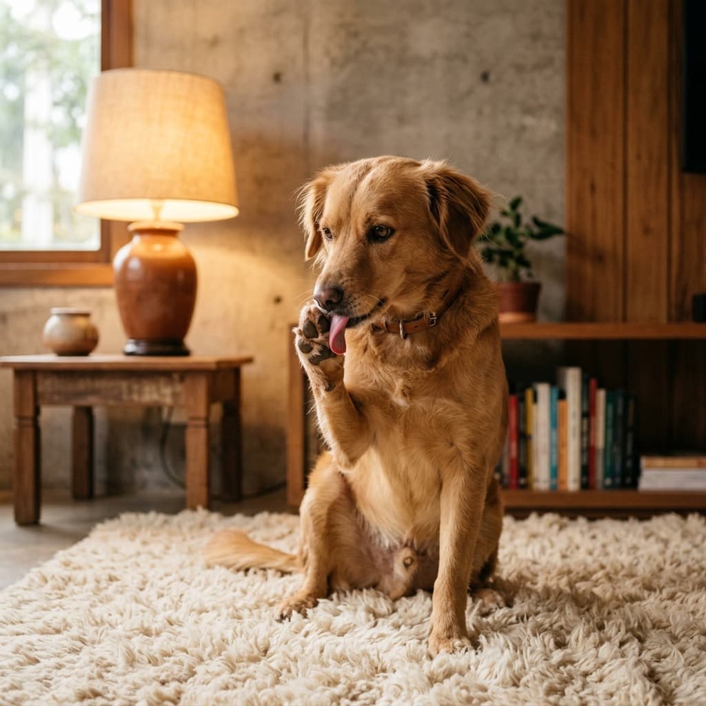 Coceira no cachorro e nutrição: o que a ração tem a ver
