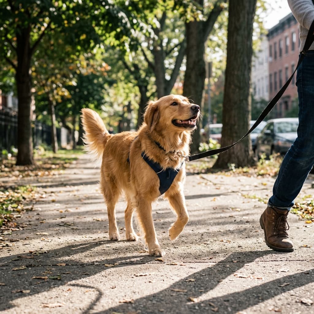 Passeio de faro: por que deixar o cão cheirar cansa mais
