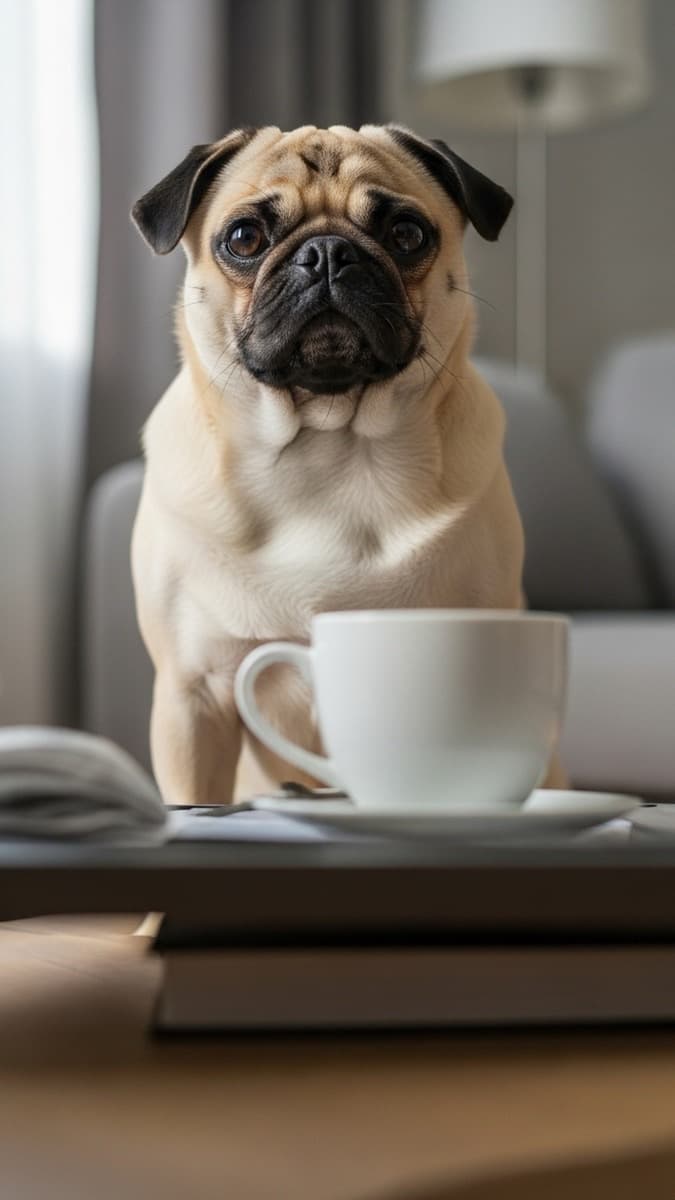 Pug — guia de ração por raça