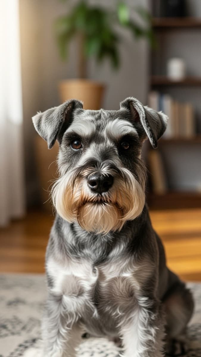Schnauzer Miniatura — guia de ração por raça