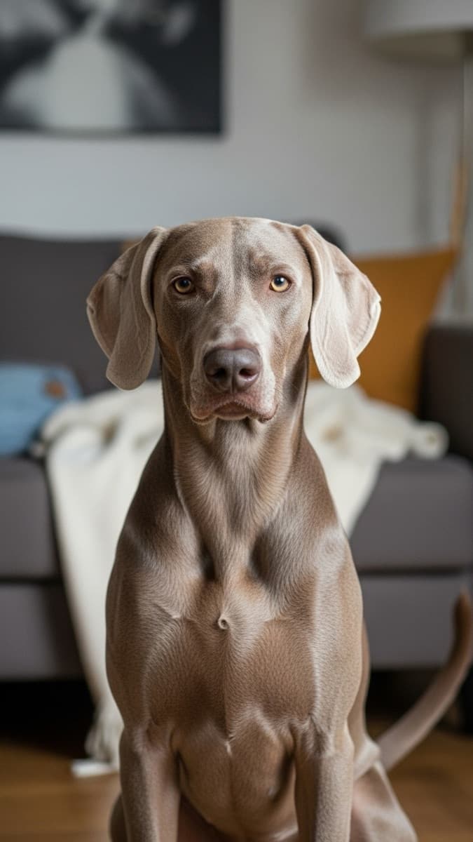 Weimaraner — guia de ração por raça
