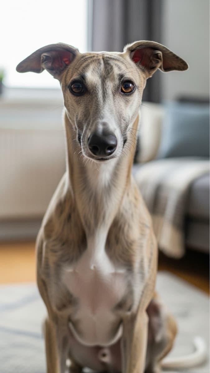 Whippet — guia de ração por raça