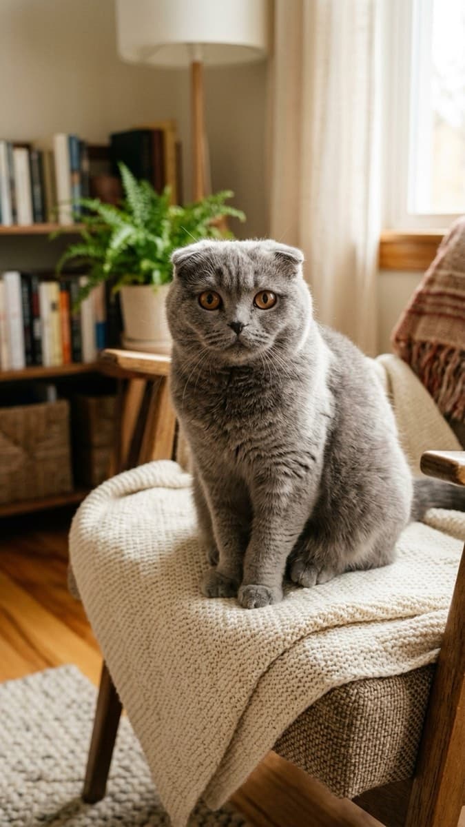Scottish Fold — guia de ração por raça