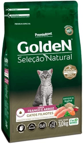 Golden Seleção Natural Gatos Filhotes