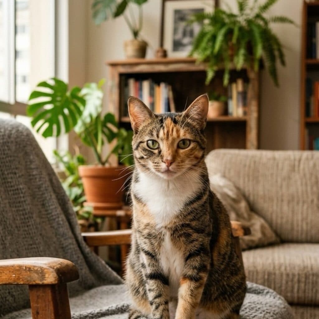 Areia diagnóstica do gato: o que a urina revela na dieta