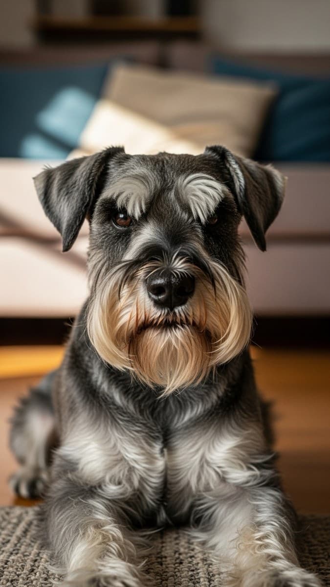 Schnauzer Médio — guia de ração por raça