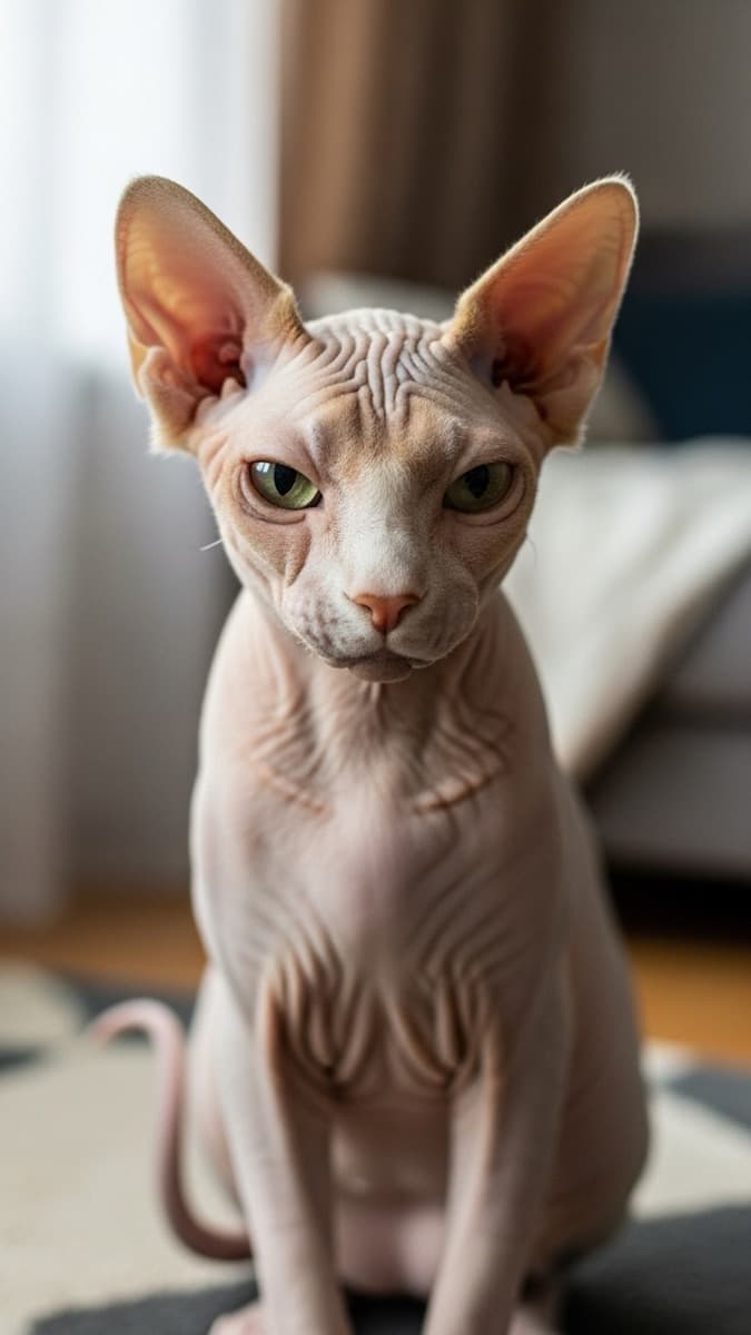 Sphynx — guia de ração por raça