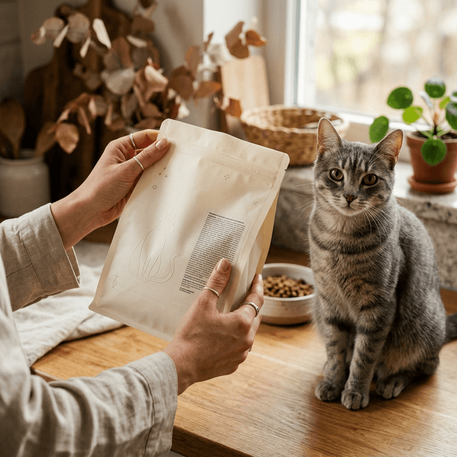 Conservantes na ração de gato: o que olhar no rótulo